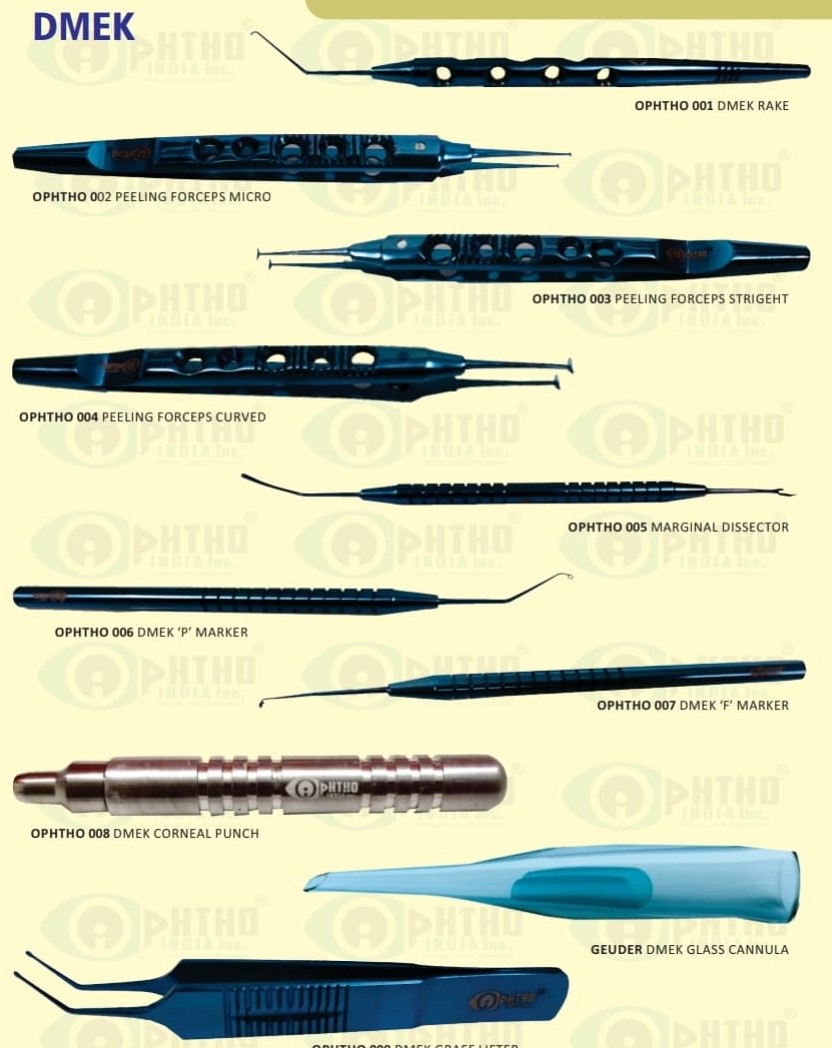 OPTHALMOLOGY Instruments